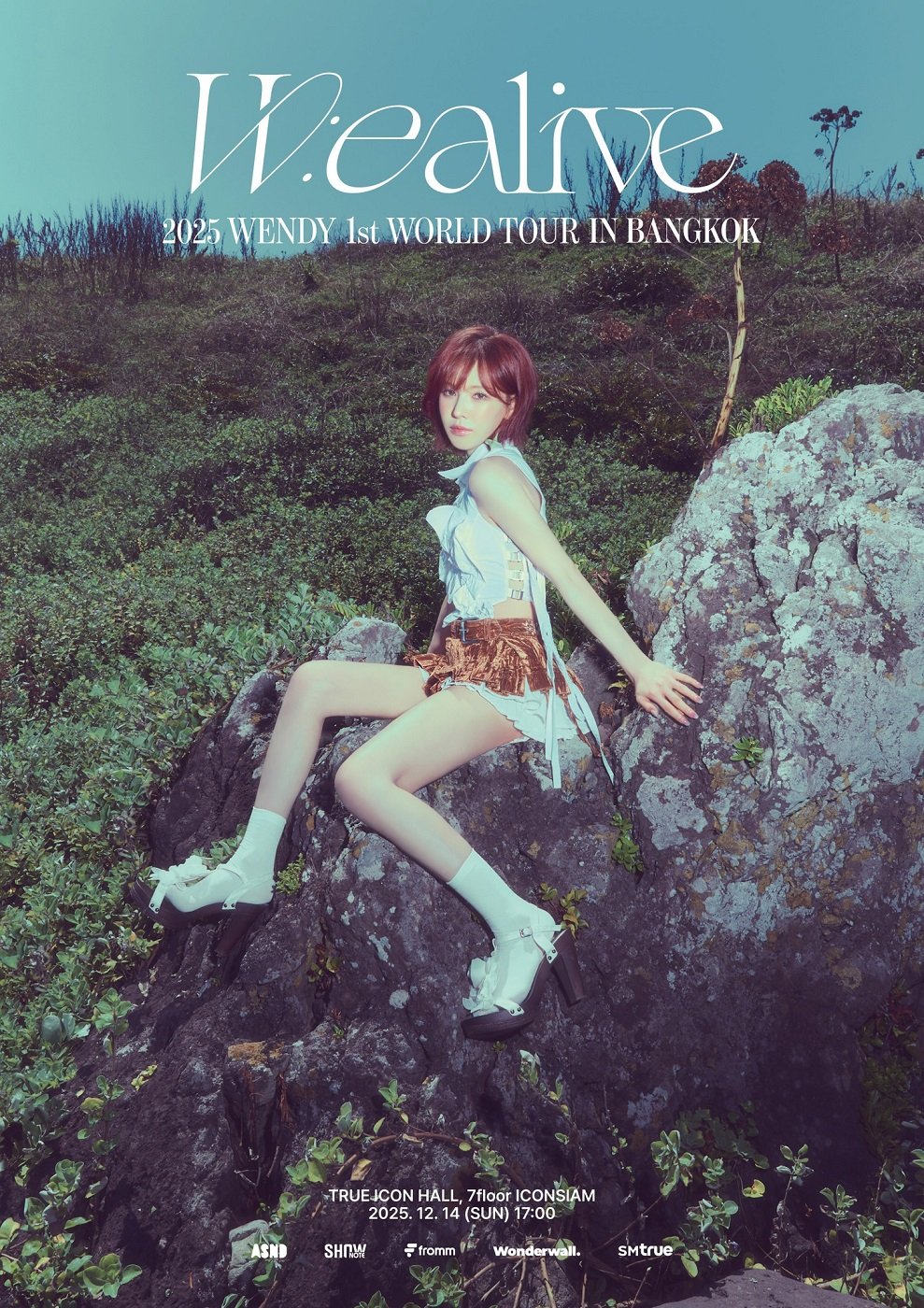 SM True (เอสเอ็ม ทรู) เติมแต่งขอบฟ้าให้สว่างไสวไปพร้อมกับ WENDY (เวนดี้) ในเวิลด์ทัวร์คอนเสิร์ตครั้งแรก "2025 WENDY 1st WORLD TOUR <W:EALIVE> IN BANGKOK" เปิดจองบัตร 1-2 พ.ย. นี้! SM True (เอสเอ็ม ทรู) เติมแต่งขอบฟ้าให้สว่างไสวไปพร้อมกับ WENDY (เวนดี้) ในเวิลด์ทัวร์คอนเสิร์ตครั้งแรก "2025 WENDY 1st WORLD TOUR <W:EALIVE> IN BANGKOK" เปิดจองบัตร 1-2 พ.ย. นี้!